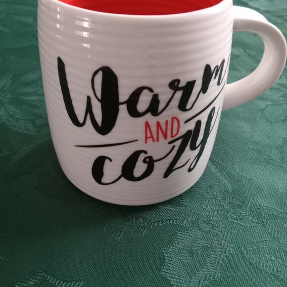 Warm and Cozy coffee mug never used - Picture 2 of 4